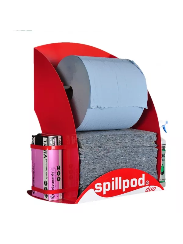 Fentex EVO SpillPod Duo Kit - Blue Paper Roll