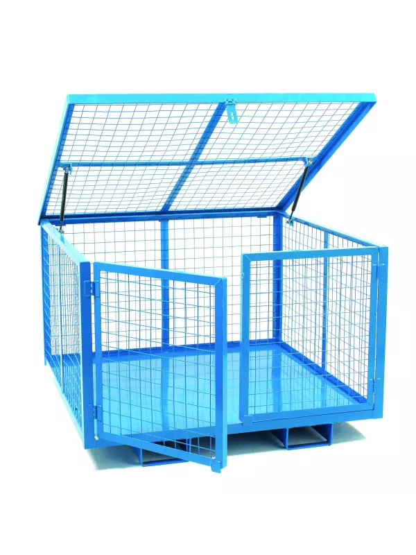 Grenadier Cages Security Cage with Lift-up Lid 1860mm Wide