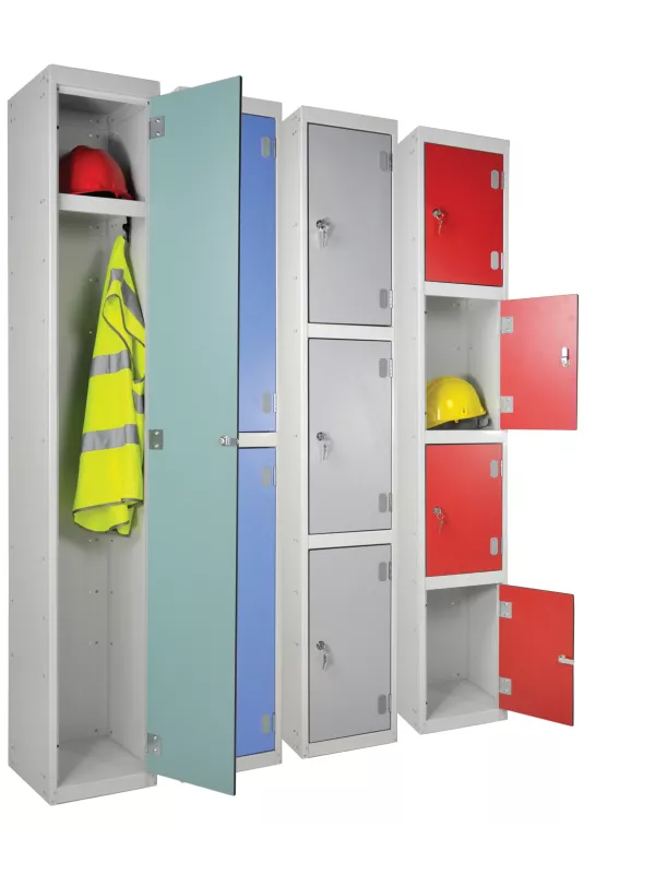 QMP Laminate Door Lockers – Durable, Secure Storage with 300mm Depth
