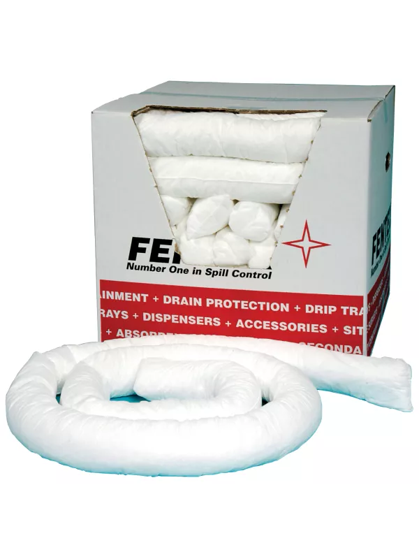 Fentex Oil and Fuel Absorbent Socks - 8 in a Box