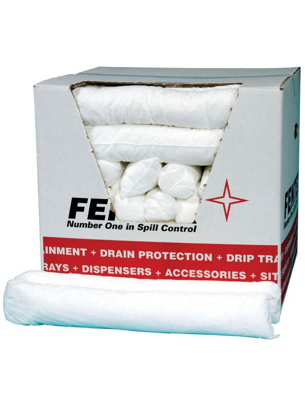 Oil and Fuel Absorbent Socks - 20 in a Box