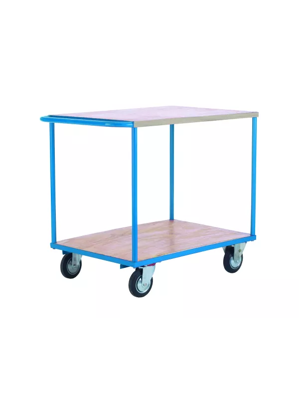 GPC Budget Range Shelf Trucks - 2 Shelf with Push Handle