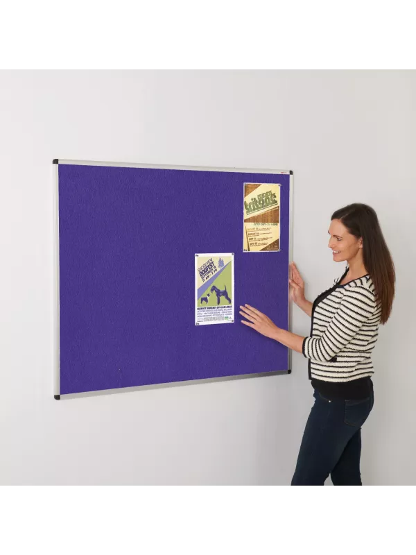Metroplan Colourplus Noticeboards - Aluminium Frame