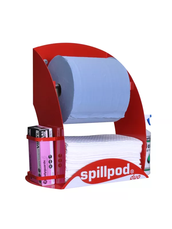 Fentex Oil & Fuel SpillPod Duo Kit - Blue Paper Roll