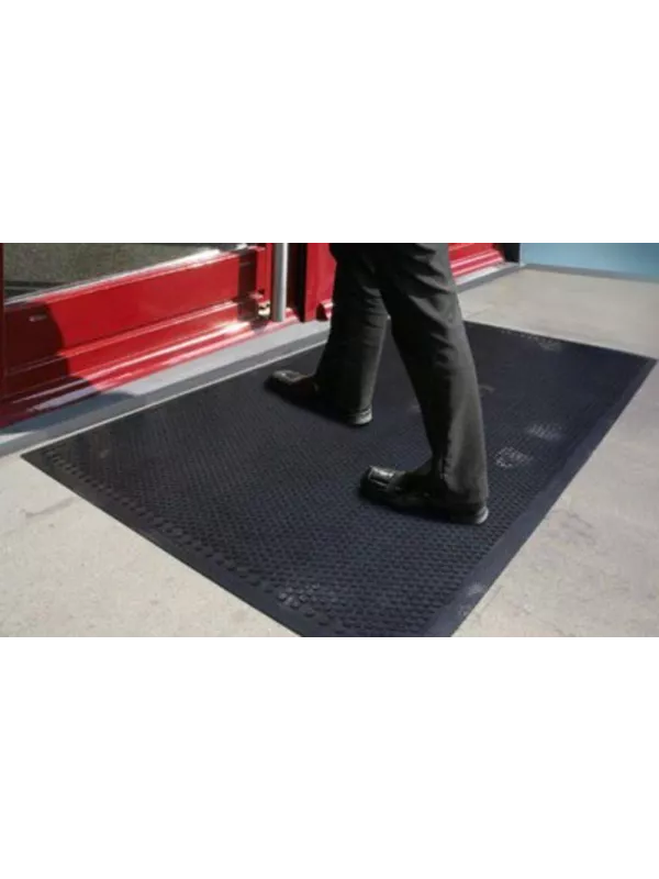 Blue Diamond Safety Scrape Anti-Slip Outdoor Matting