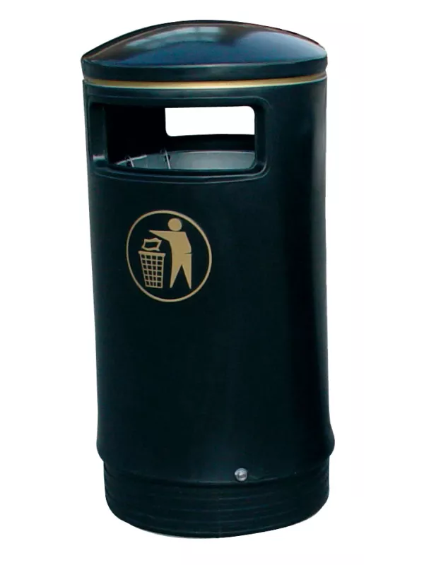 GPC Victorian Outdoor Hooded Top Litter Bins