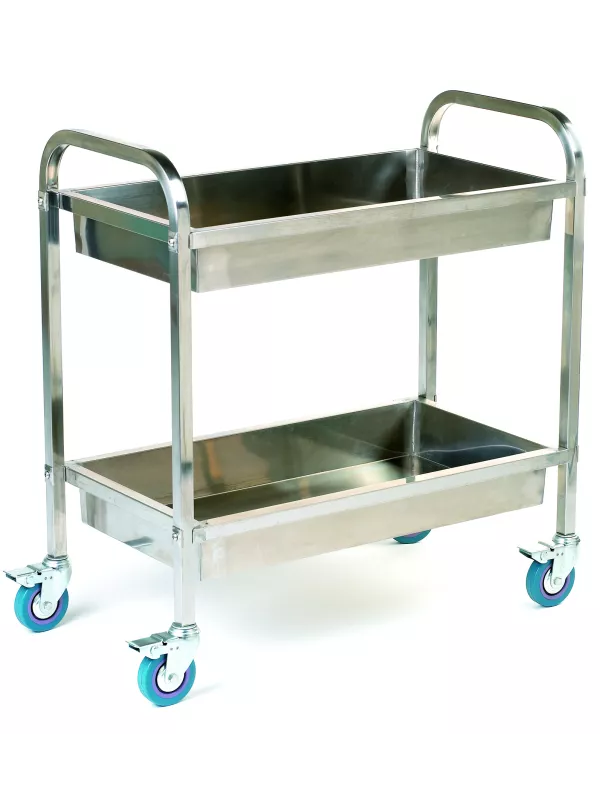 GPC Deep Shelved Stainless Steel Trolley