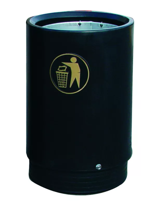 GPC Victorian Outdoor Open Top Litter Bin