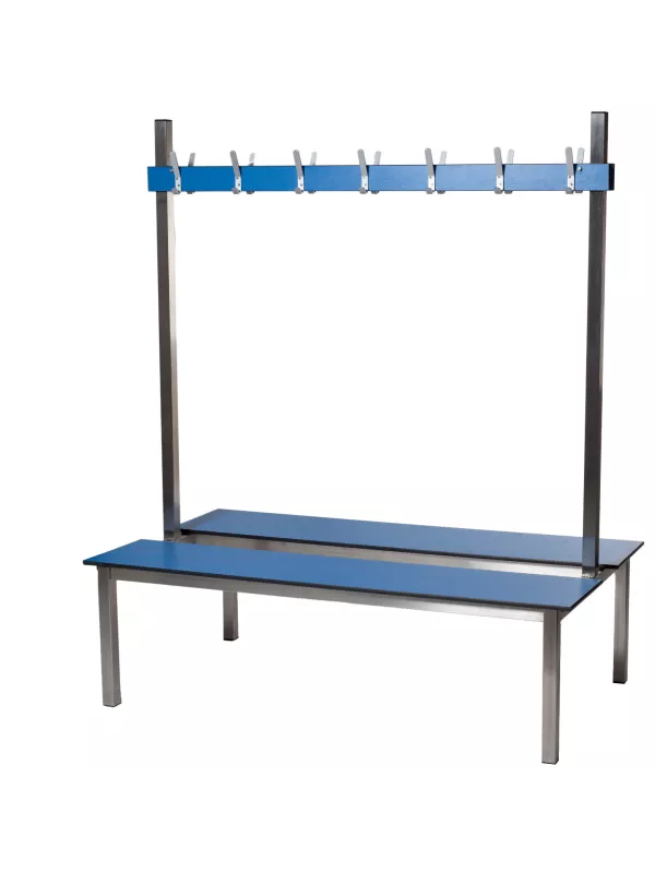 Premier Laminated Changing Room Benches and Coat Hooks