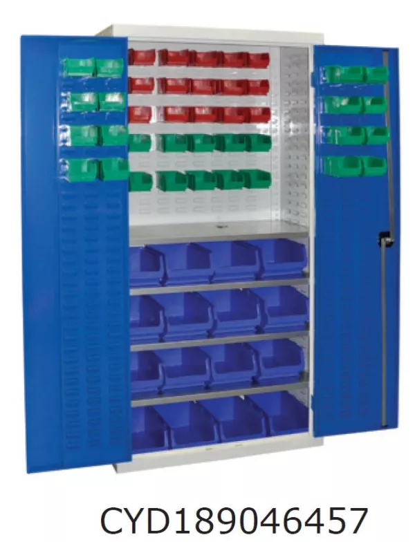 QMP Louvre Cupboards – Versatile Storage with Integrated Container Panels