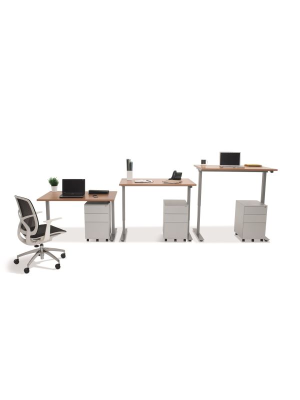 Buy 3 Drawer Steel Pedestal for Under Desk Storage Next Day Delivery