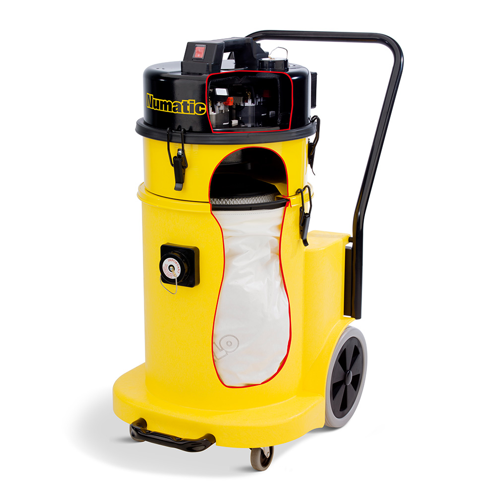 Numatic HZ900 Hazardous Dust Vacuum Cleaner (833601)