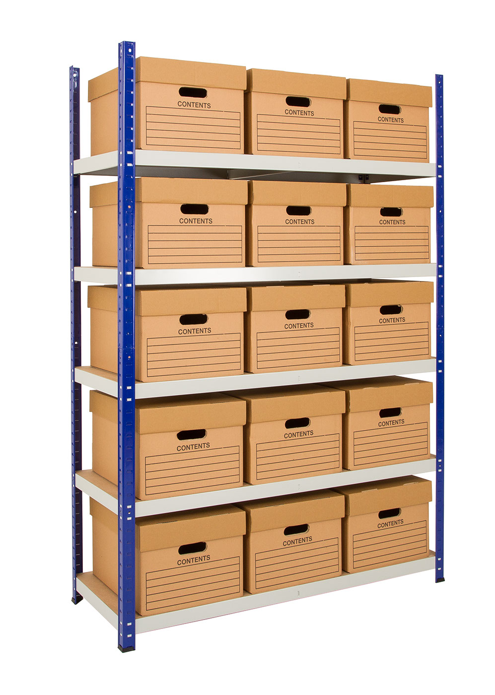 Garage Shelving Anco A Budget, Archive Box Storage Shelving