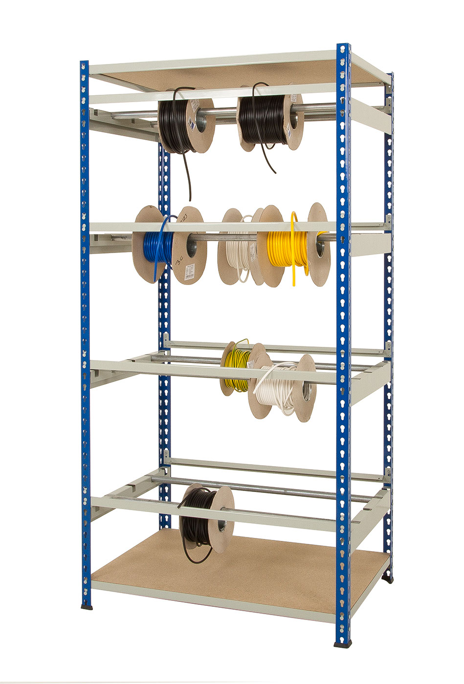 Anco Cable Reel Rack Storage Shelving (PRRCB/18/09/06/4/BG)