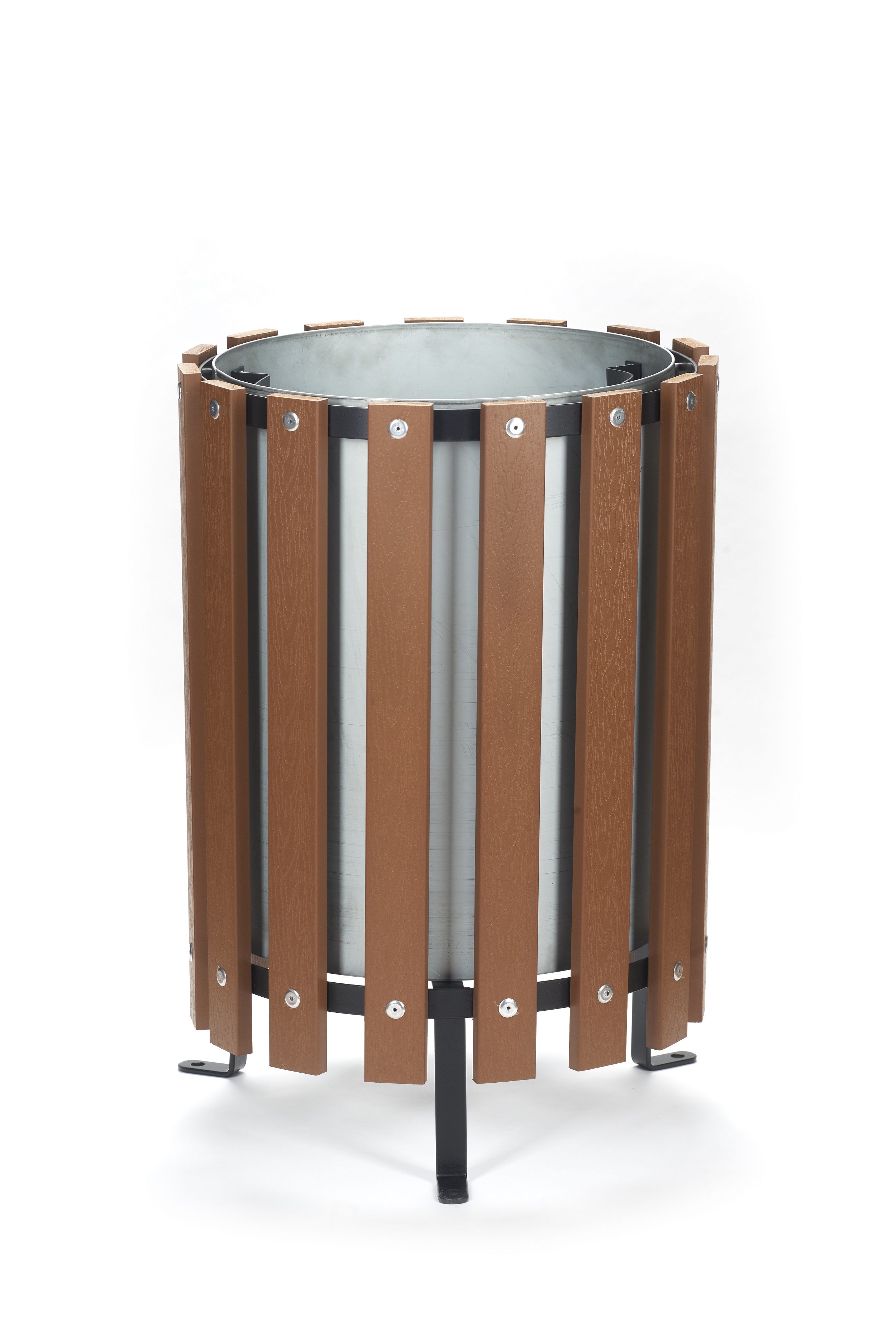 Wood Effect Outdoor Litter Bins (PWEB50HE)