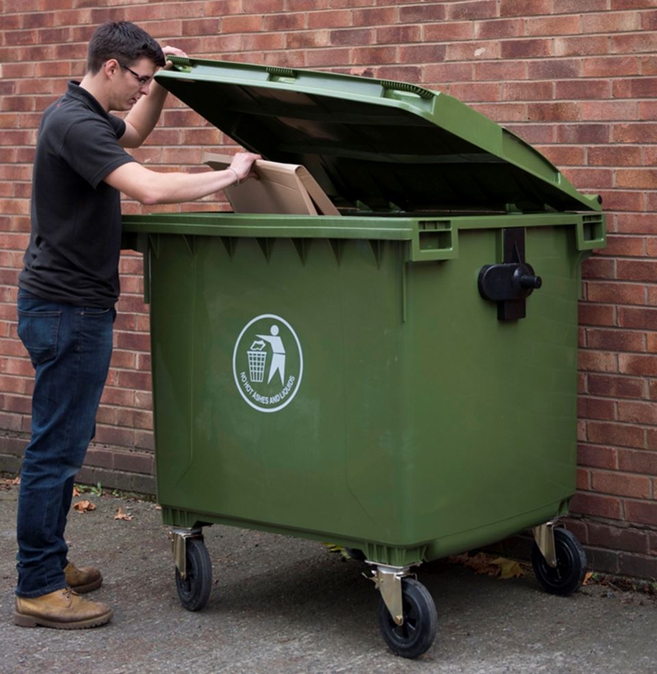 1100 Litre Wheelie Bin