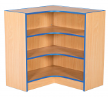 Folio Premium Flat Top Internal Corner Library Bookcase