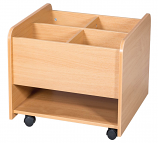 Library Mobile Kinderbox - 456mm High 610mm Wide