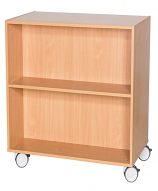 Britannia Double Sided Mobile Library Bookcase 