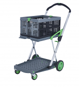 Clax Clever Folding Trolley - complete with 1 Folding Box