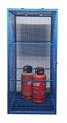 Knock Down Gas Cylinder Cages