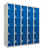 Tool Lockers - Perforated Doors with a RCD Plug