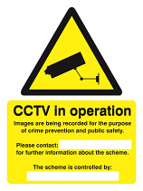 CCTV in Operation Sign