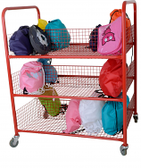 Mobile Lunchbox Trolley - Double sided