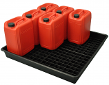 9 x 25 Litre Bunded Drum Drip Tray 