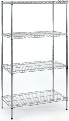 Eclipse Chrome Wire Shelving