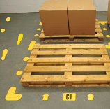 Warehouse Floor Signal Markers 