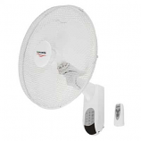 Levante 16" Wall Mounted Oscillating Remote Controlled Fan