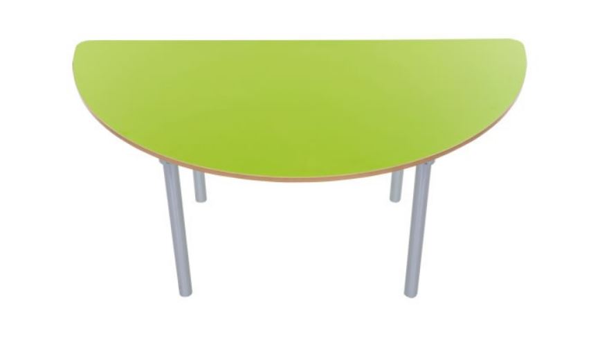 Kubbyclass Semi Circle Classroom Tables, Semi Circle Table Top
