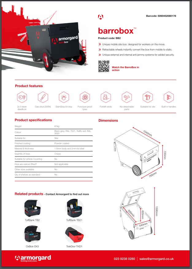 armorgard barrobox (bb2)