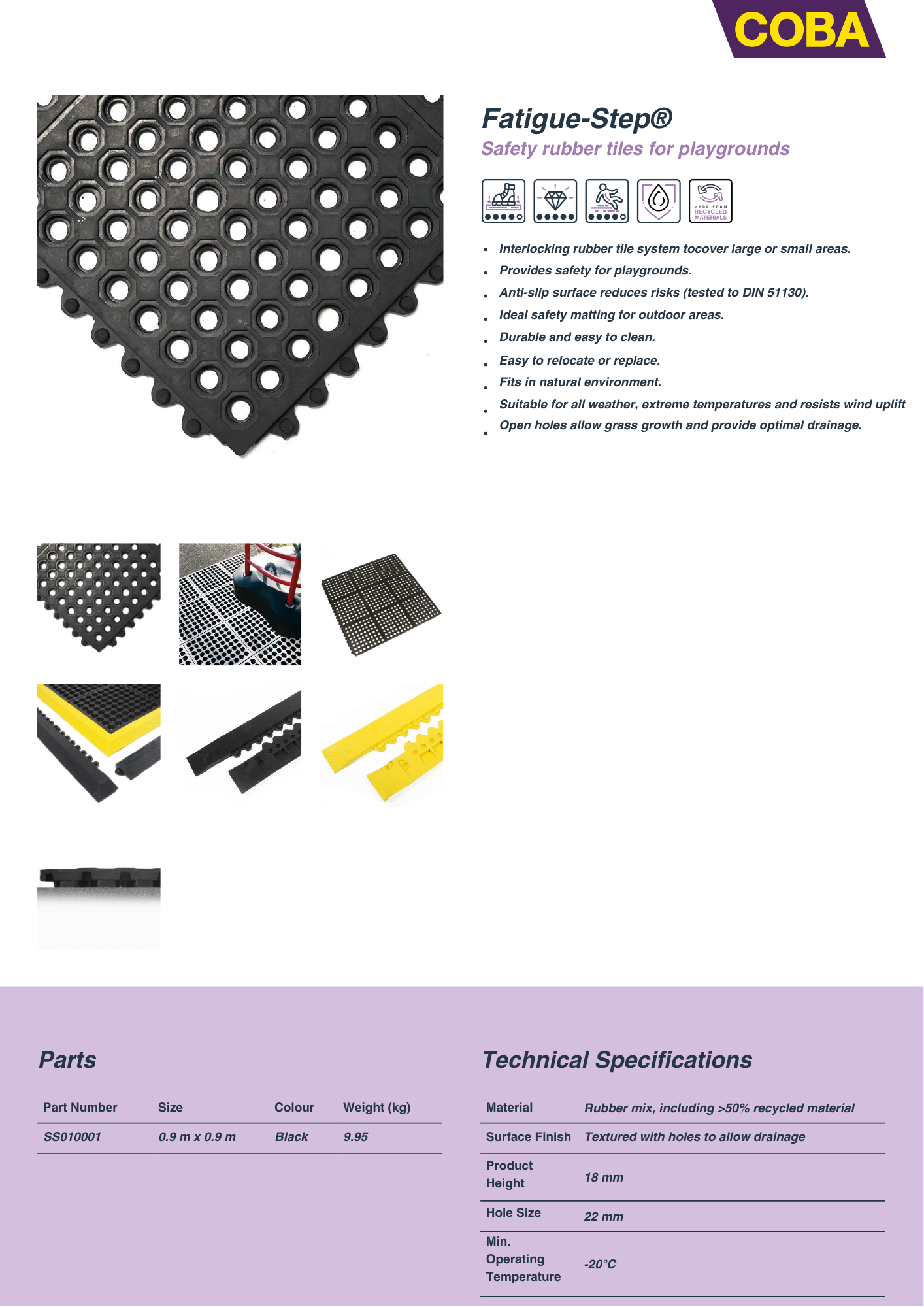 Specification Sheet