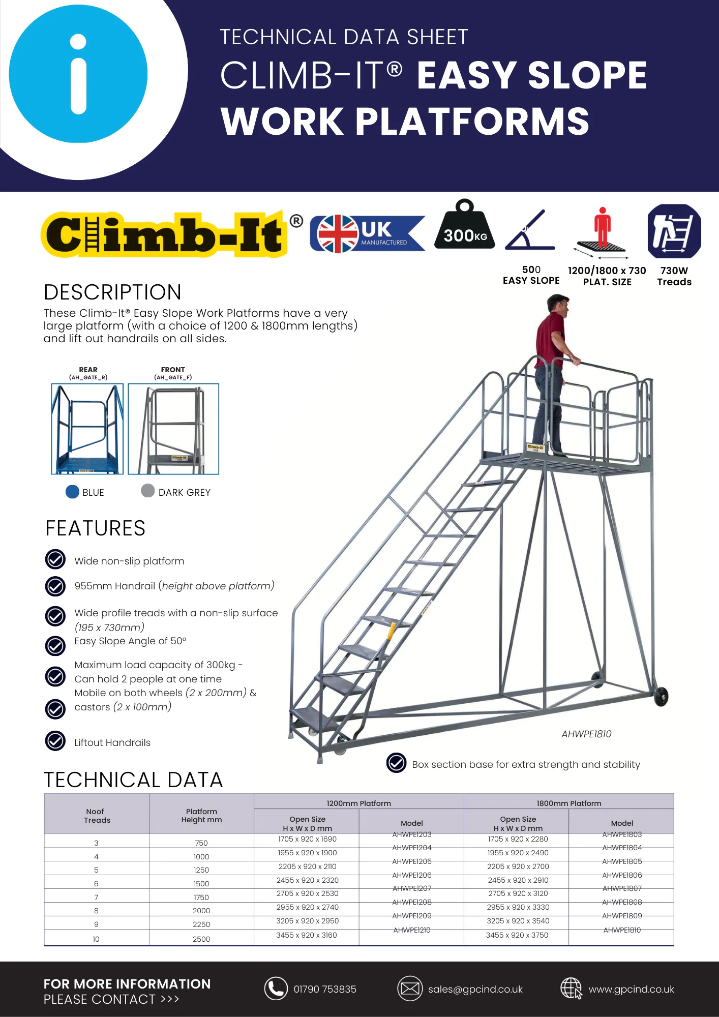 Specification Sheet
