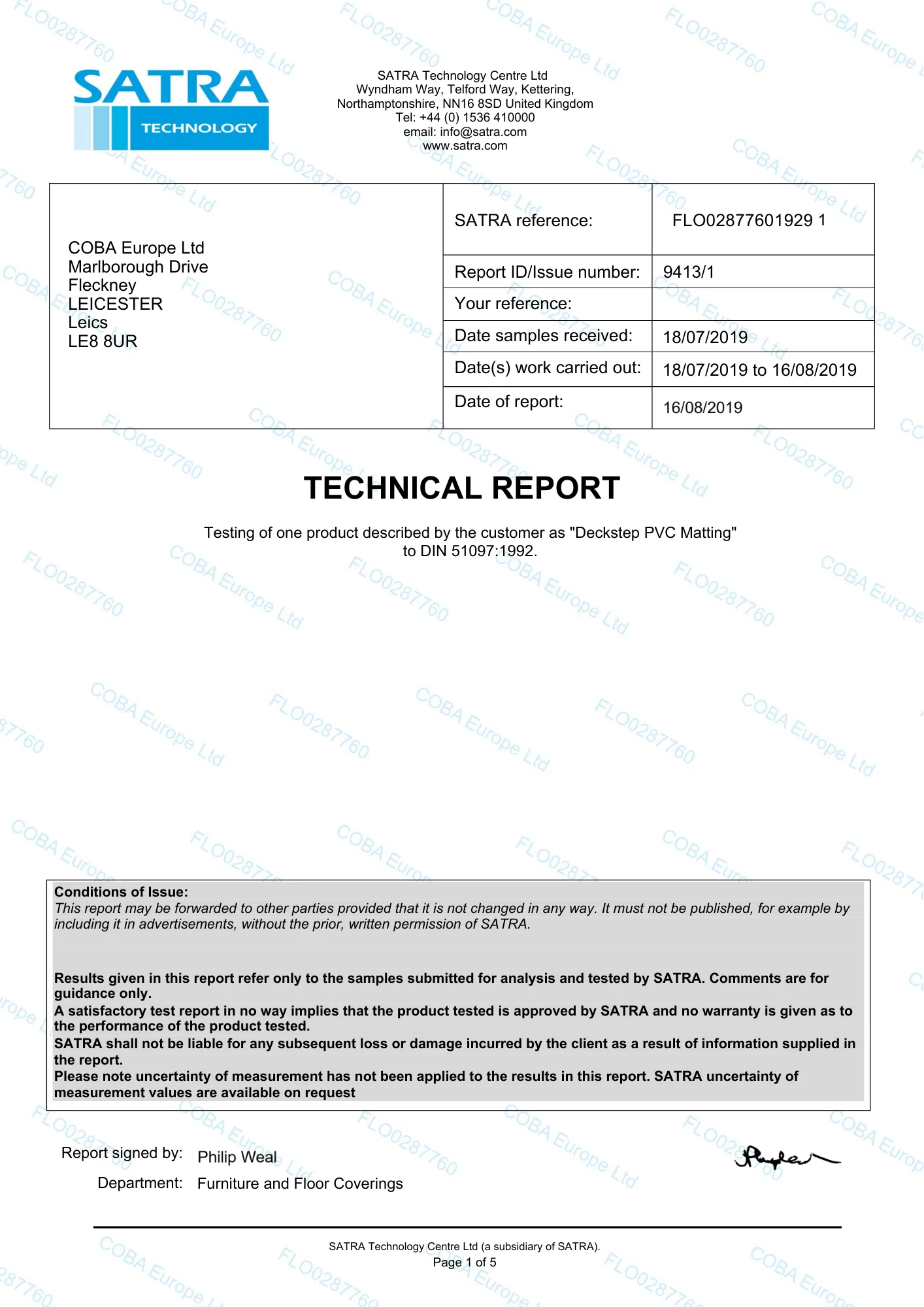51097 Ramp Slip Test
