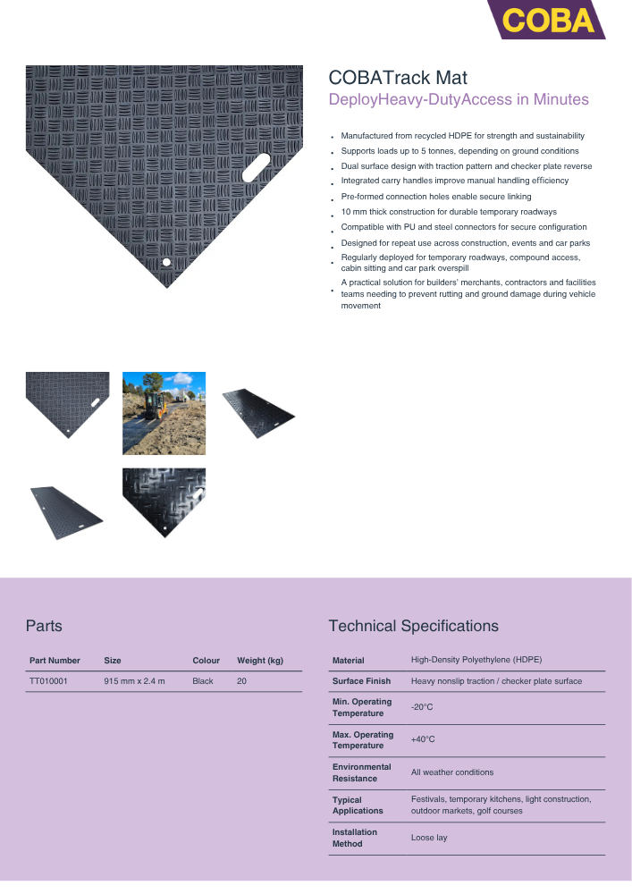 Specification Sheet Specification Sheet