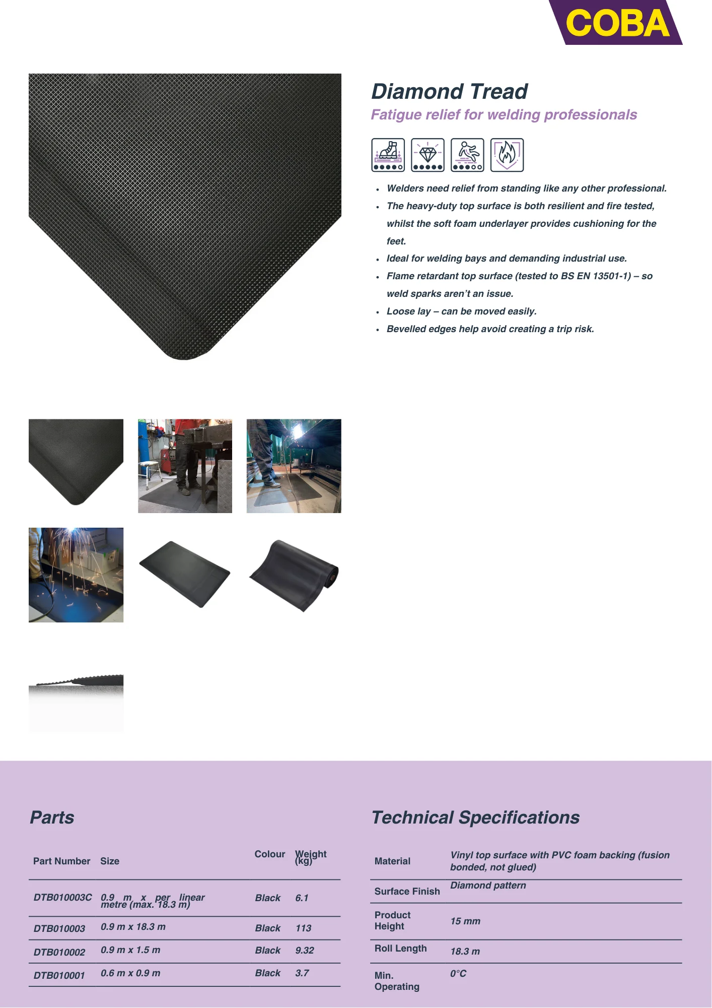 Specification Sheet