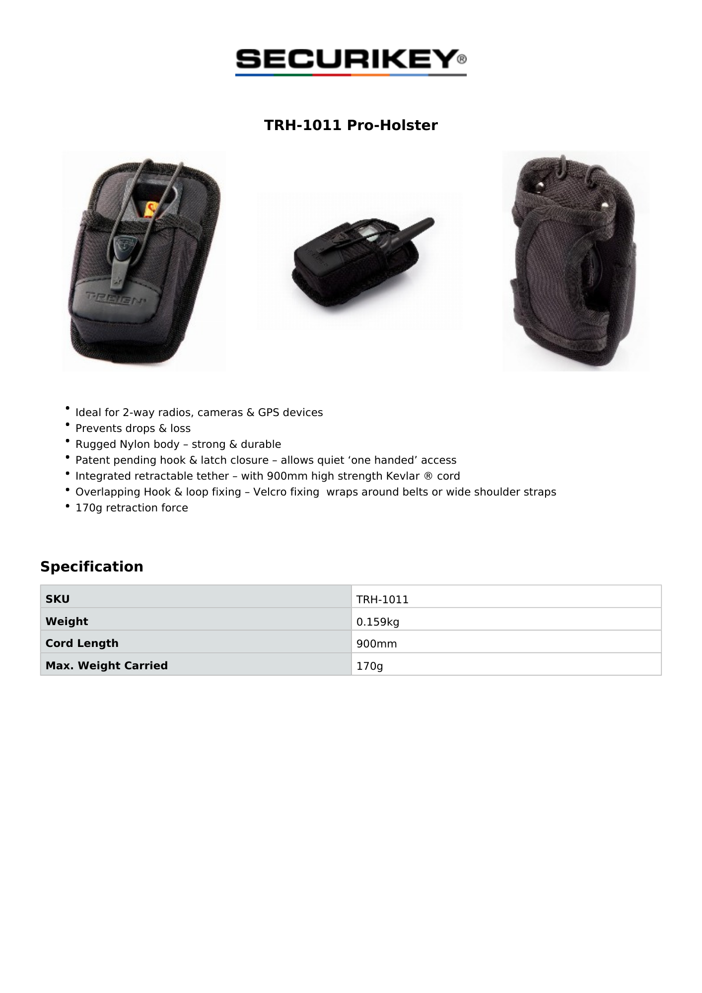 specification sheet specification sheet