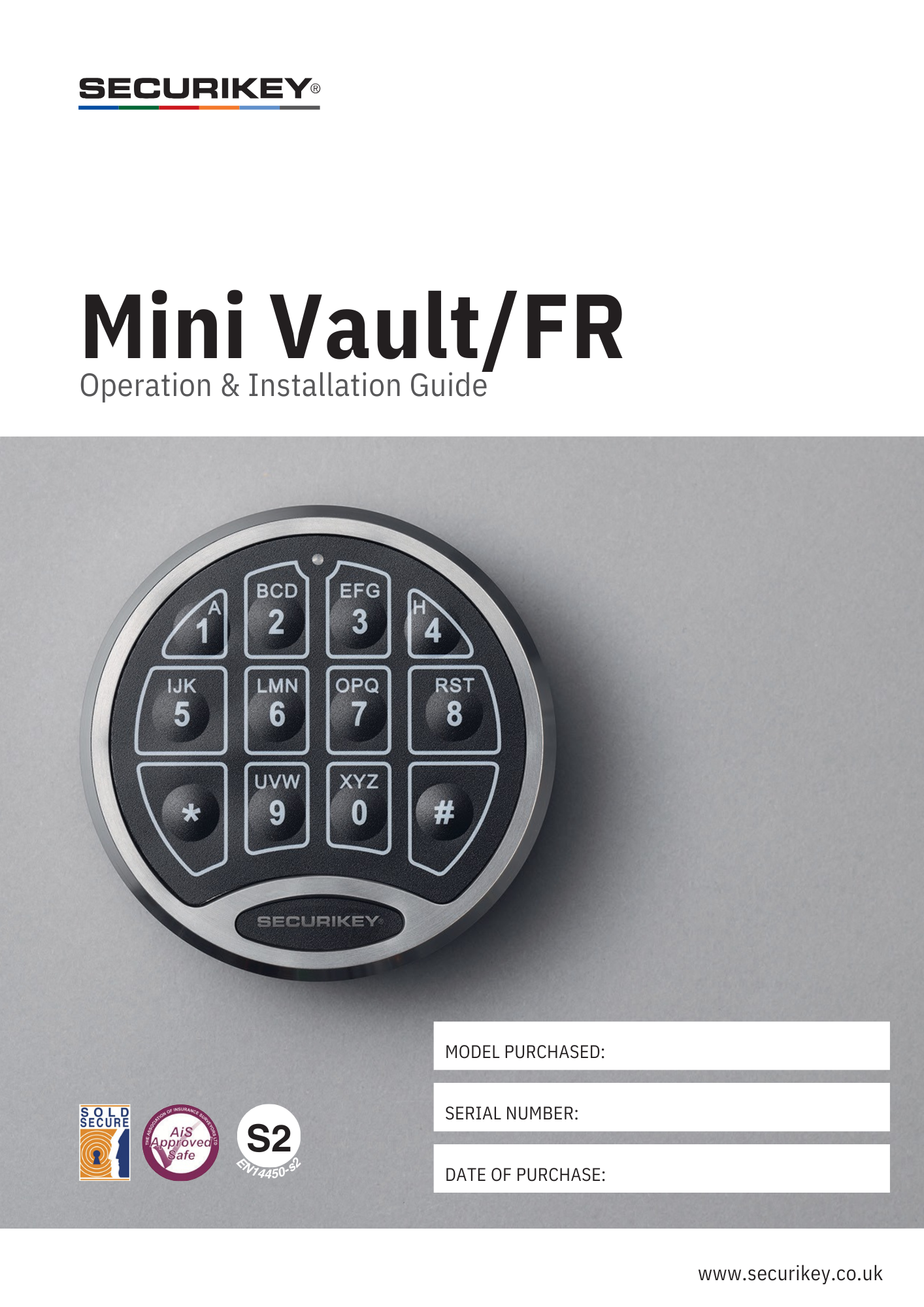 Mini Vault S2 Handbook