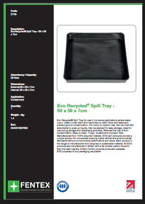 large square drip tray