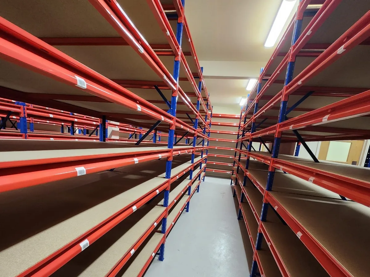 Industrial shelving and storage systems for workplaces and warehouses