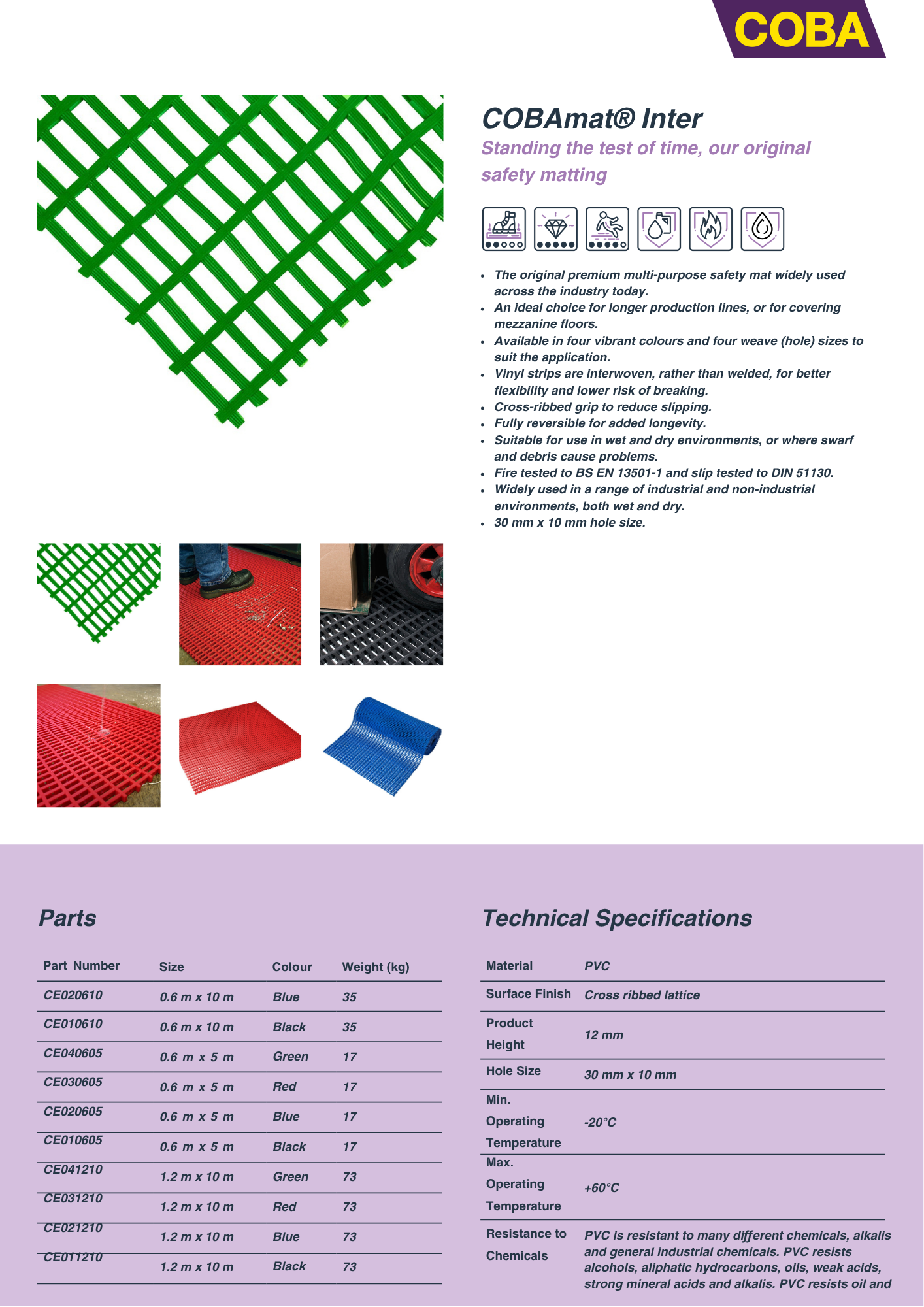 Specification Sheet Specification Sheet