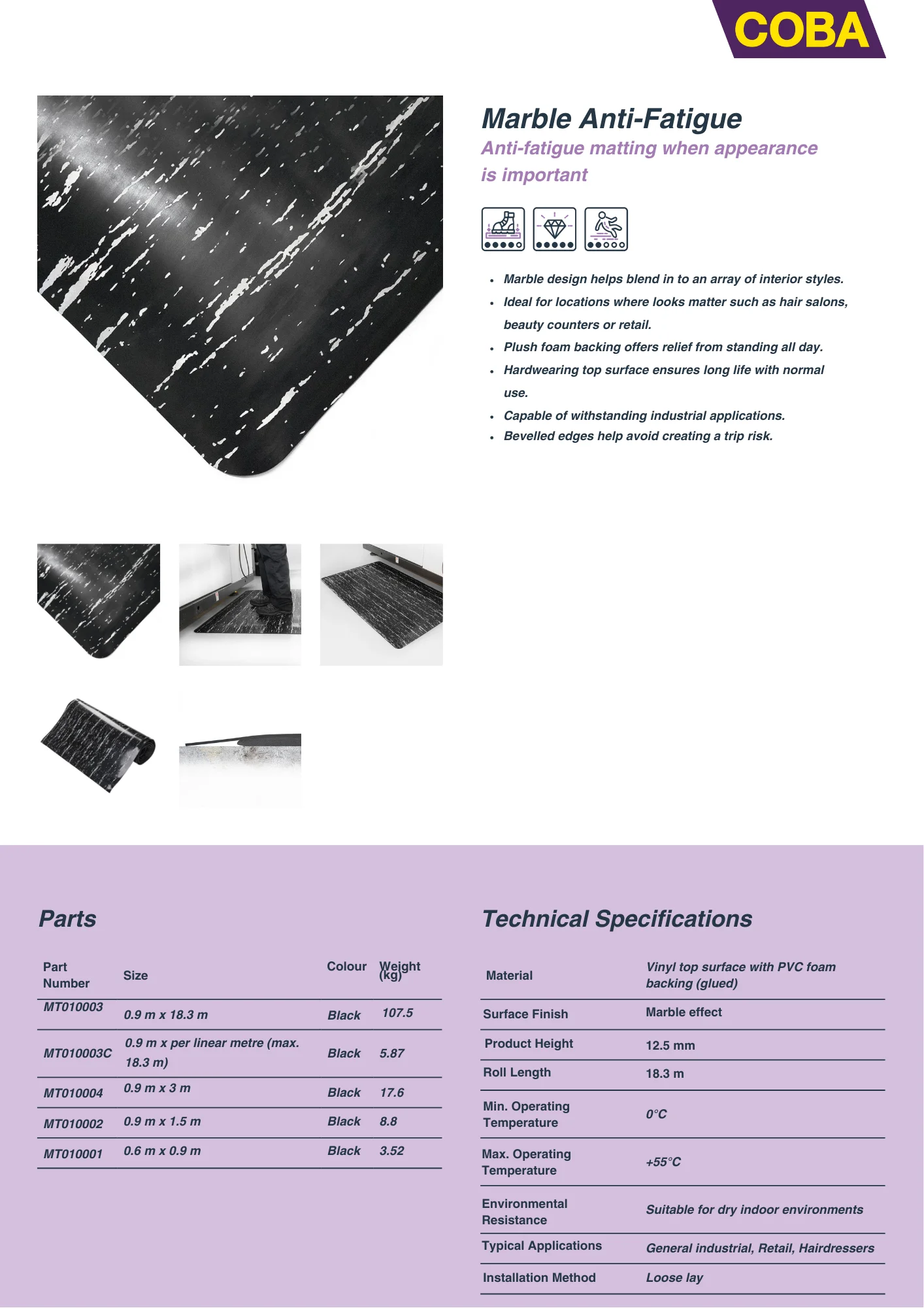 Specification Sheet
