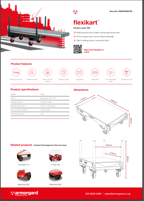 armorgard flexikart (fk2) armorgard flexikart (fk2)