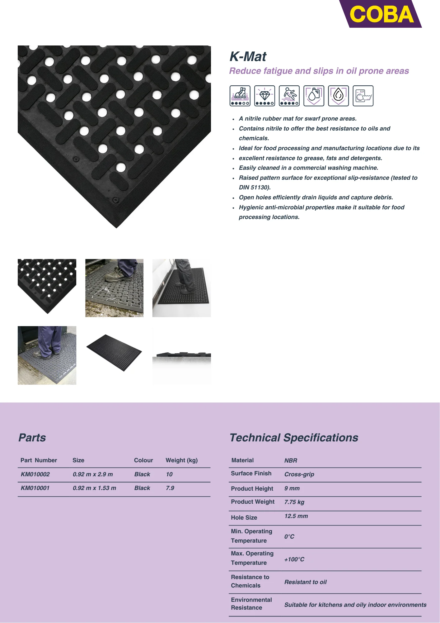 Specification Sheet