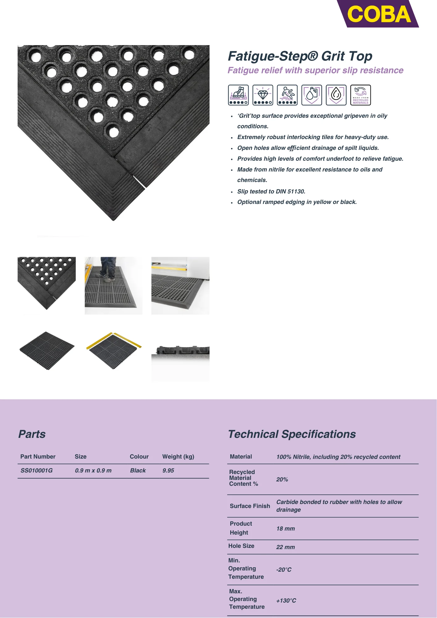 Specification Sheet