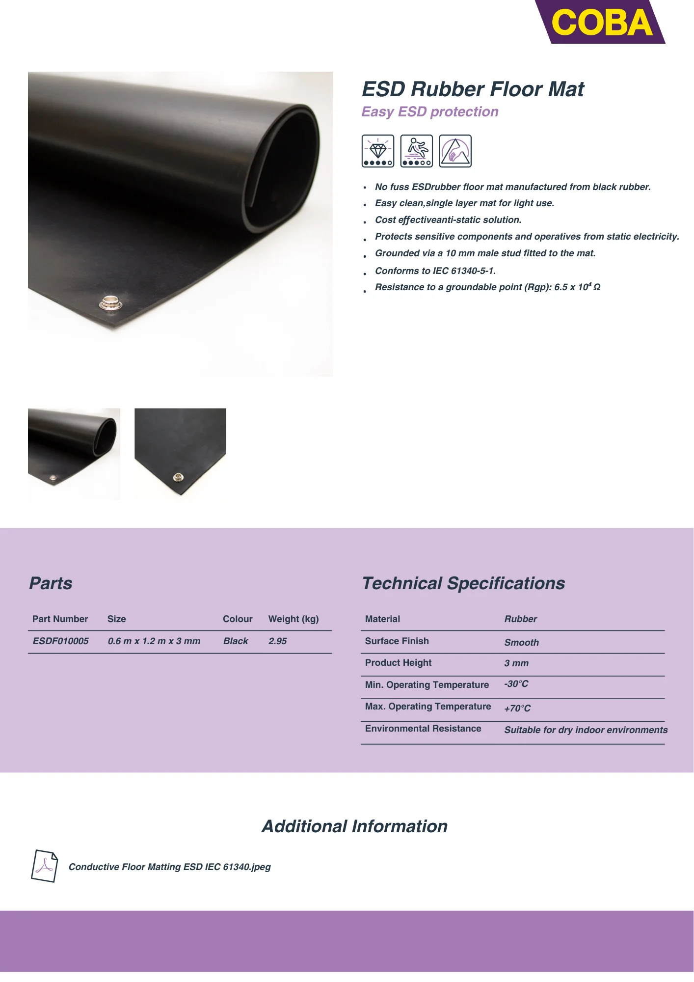 Specification Sheet