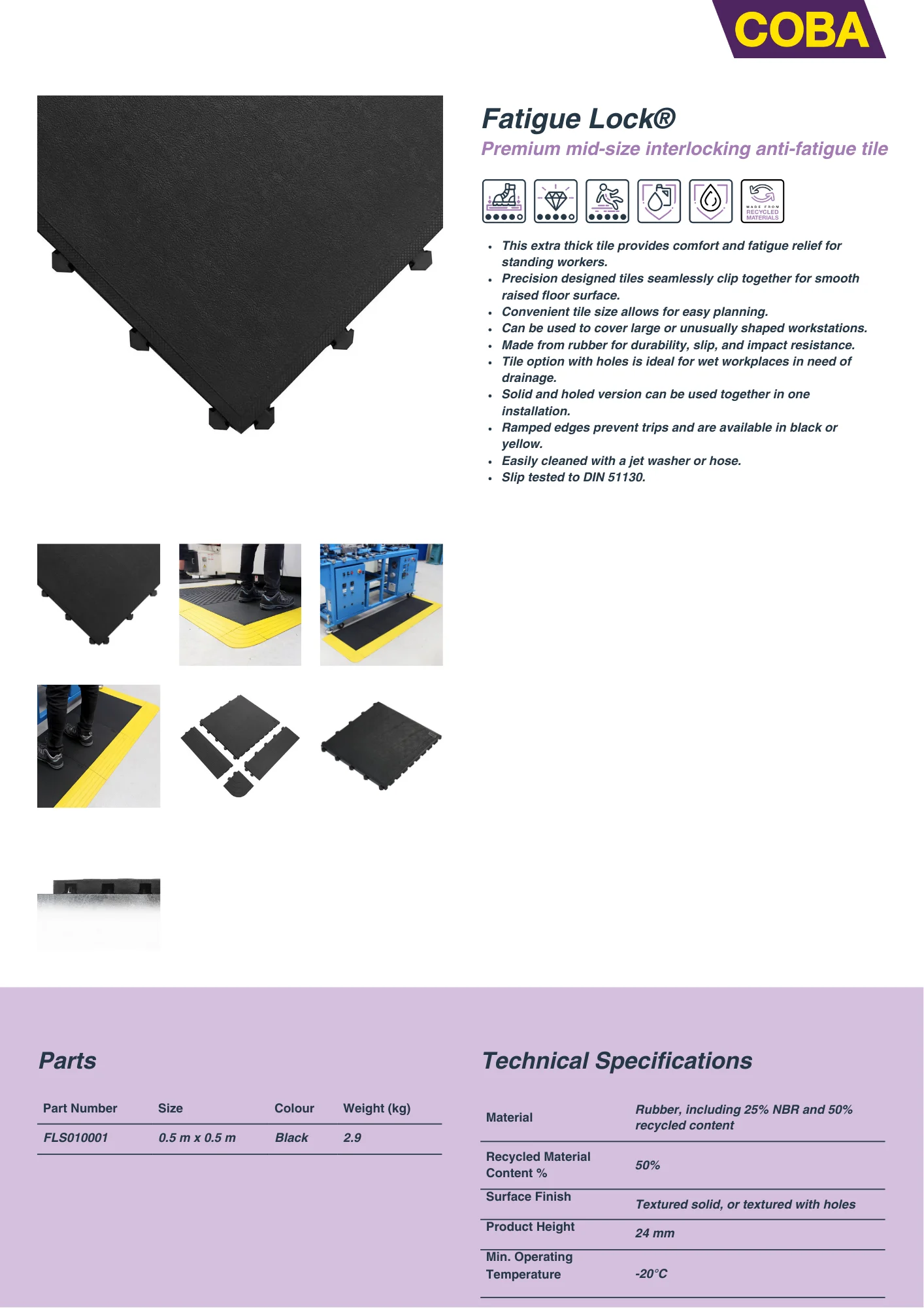 Specification Sheet
